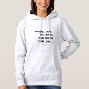 BIRTH PLACE EARTH HOODIE