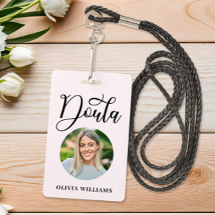 Birth & Postpartum Photo Doula ID Badge