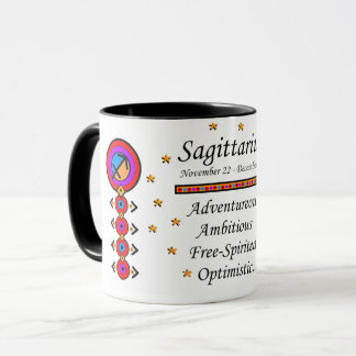 Birth-Sign Sagittarius Totem Mug
