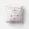 Birth stats Nursery Throw pillow Woodland Forest