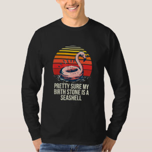Birth Stone Is Seashell Beach Bum Tour Sea Cruise T-Shirt