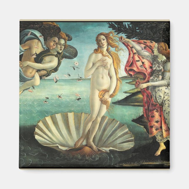 Birth Venus Botticelli Magnet (Front)