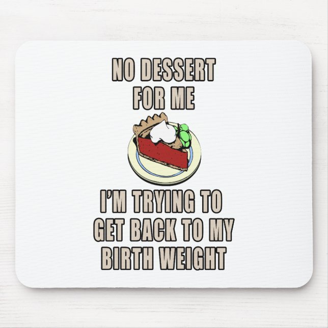 Birth Weight Mouse Mat (Front)