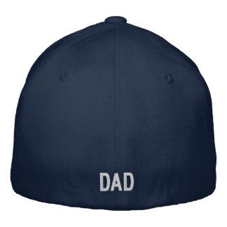 Birth Year Dad Embroidered Hat, Flexfit Blue Cap