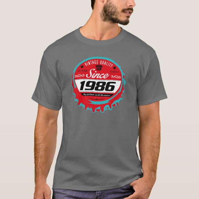 Birth Year T-Shirt 1986 (Front)
