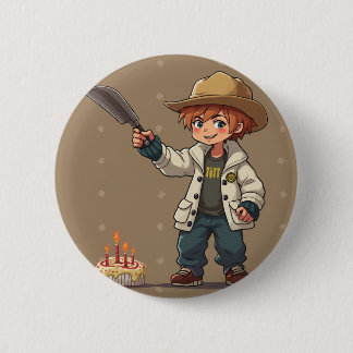 Birthbuddy 6 Cm Round Badge