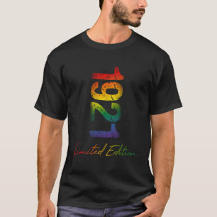 Birthday 1921 Year Limited Lgbtq Rainbow Pride Edi T-Shirt