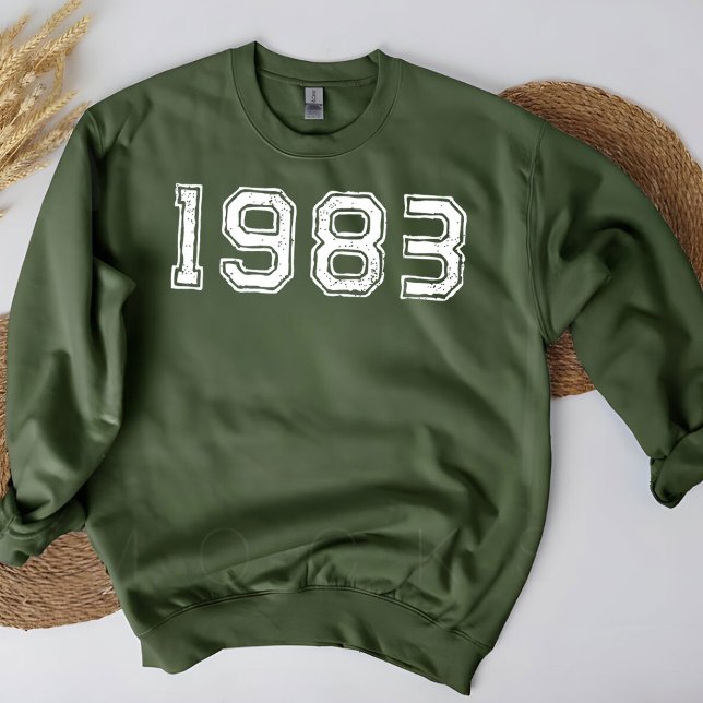 Birthday 1983 Vintage 40th Gift Sweatshirt (Creator Uploaded)