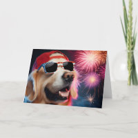 Birthday 4th Of July Golden Retriever