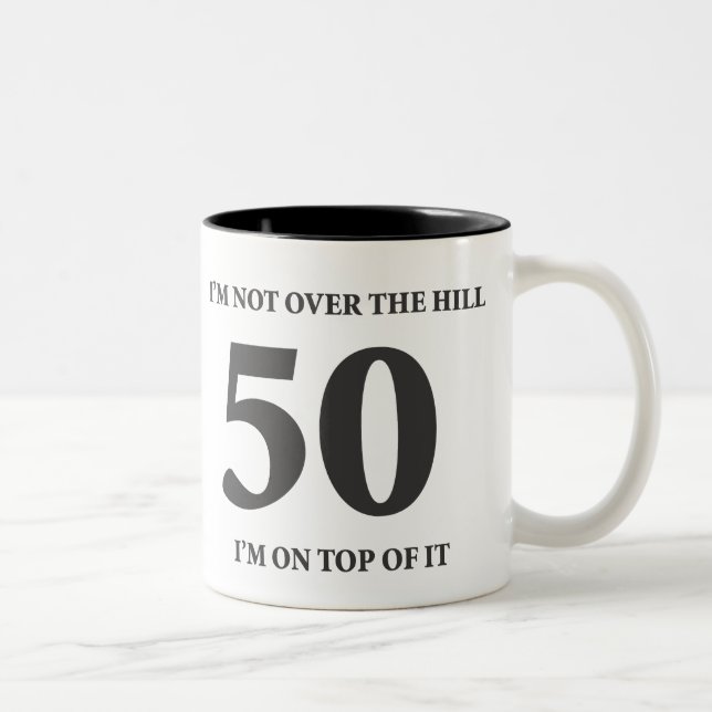 Birthday 50 Coffee Mug (Right)
