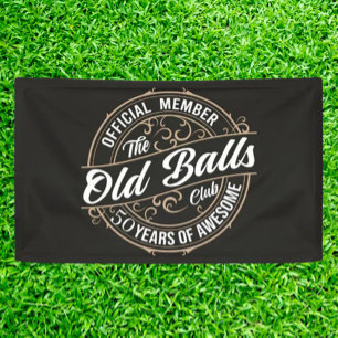 Birthday 50 Years Awesome Banner