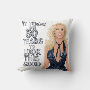 Birthday 60th mum  cushion