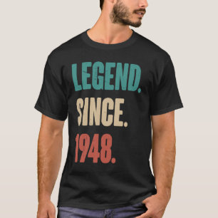 Birthday 75th Decoration 75 Years Old Vintage 19 T-Shirt