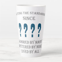 Birthday Add Year Name Date Love Dad Family Blue