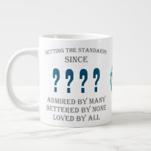 Birthday Add Year Name Date Loved By All Dad Blue