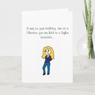 Birthday Advice Card