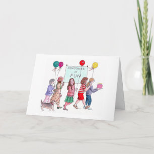 Birthday advocates of fun card