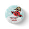 Birthday Aeroplane Button
