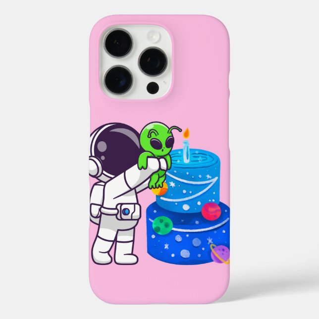 Birthday Alien Case-Mate iPhone Case (Back)