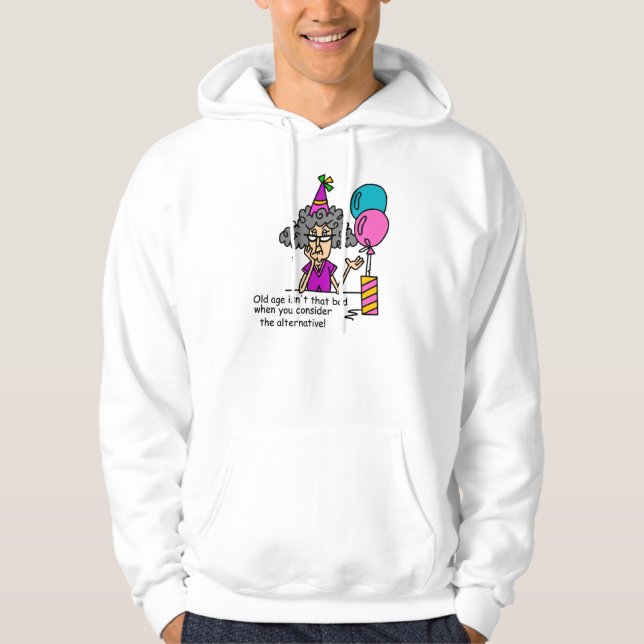 Birthday Alternative Humour Hoodie (Front)