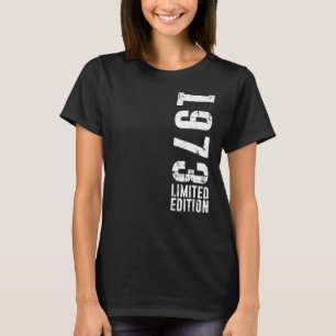 Birthday and vintage 1973 T-Shirt