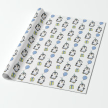 Birthday Animal Cute Penguin Kids Birthday Party