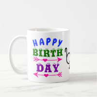 Birthday April Fool's Day Fools Moustache & Glasse