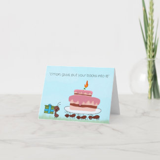 Birthday Aunts Card