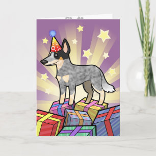Birthday Australian Cattle Dog / Kelpie Card