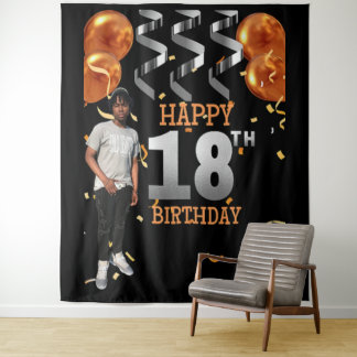 Birthday Backdrop Tapestry