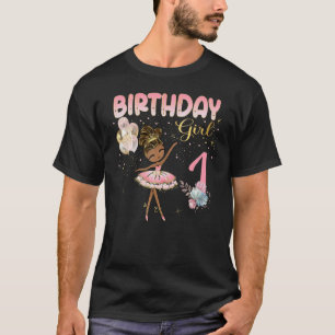 Birthday Ballerina Ballet Dancer Party Matching T-Shirt