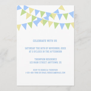 Birthday Balloon Invitation