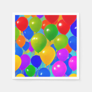 Birthday Balloon Napkins