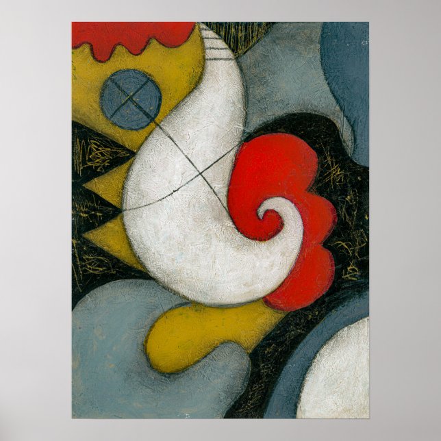 Birthday Balloon Poster Wall Art (Front)