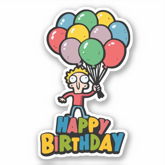 Birthday Balloons (Front)