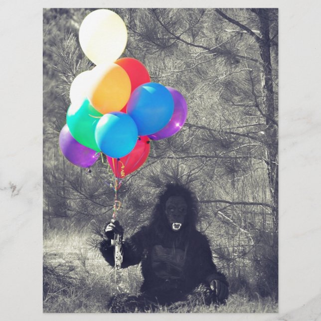 birthday balloons ape (Front)