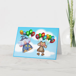 Birthday Balloons Card