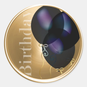 Birthday Balloons Envelope Seal