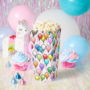 Birthday Balloons Favour Box