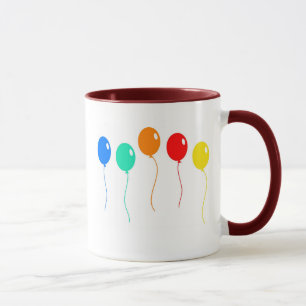 Birthday Balloons Mug