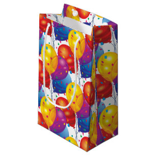 Birthday Balloons Paper Gift Bag