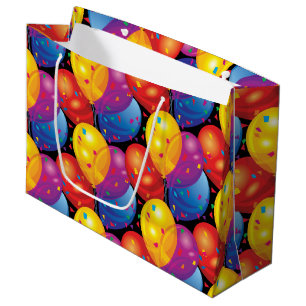 Birthday Balloons Paper Gift Bag