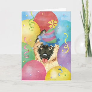 Birthday Balloons Tervuren Card