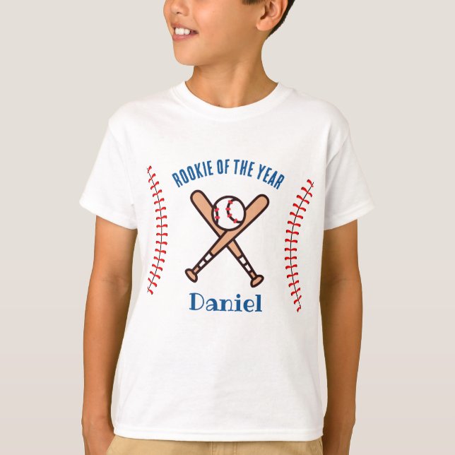 Birthday Baseball Party T-Shirt (Front)