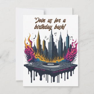 Birthday Bash! Invitation