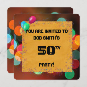 Birthday Bash Invitation
