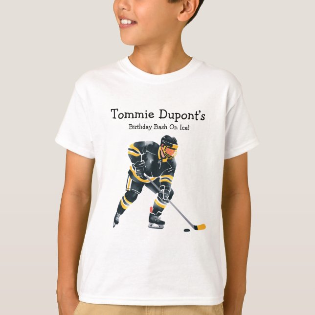 Birthday Bash On Ice T-Shirt (Front)