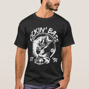 Birthday Bass Fisherman Born In 1991 Birth Year Ki T-Shirt