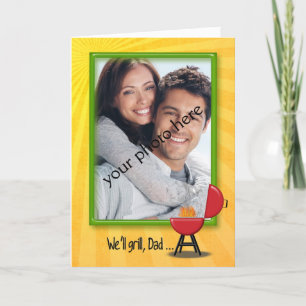 Birthday BBQ for Dad  Card