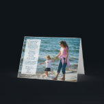 Birthday Beach Walk For Granddaughter Card<br><div class="desc">Mother and daughter walking the beach for granddaughter's birthday.
Inside text can be changed only.</div>